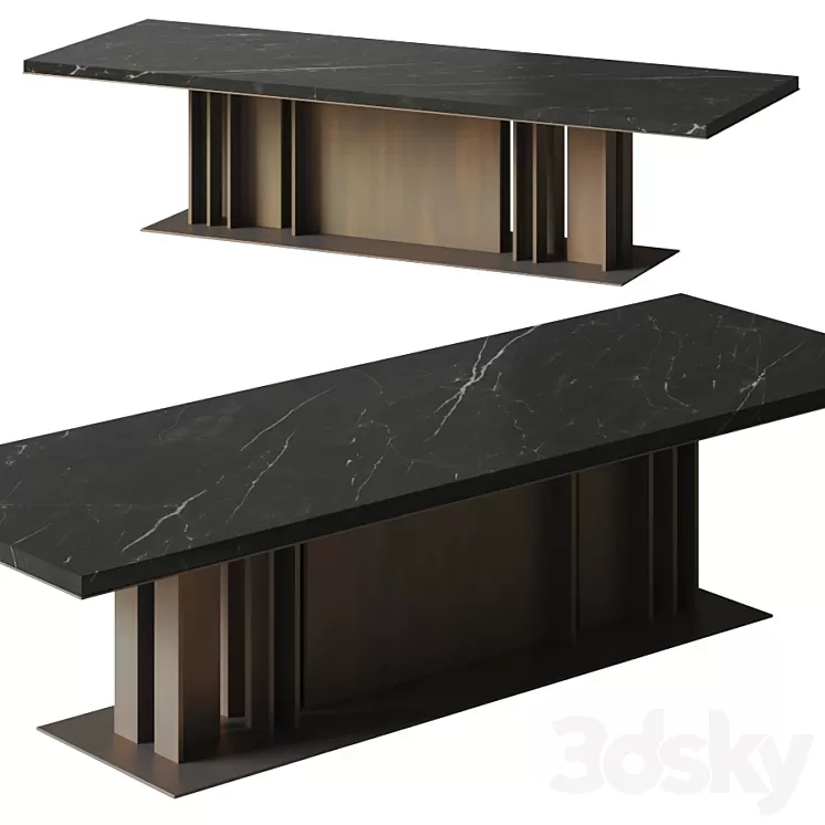 Promemoria NILA - dining table 3D Model Free