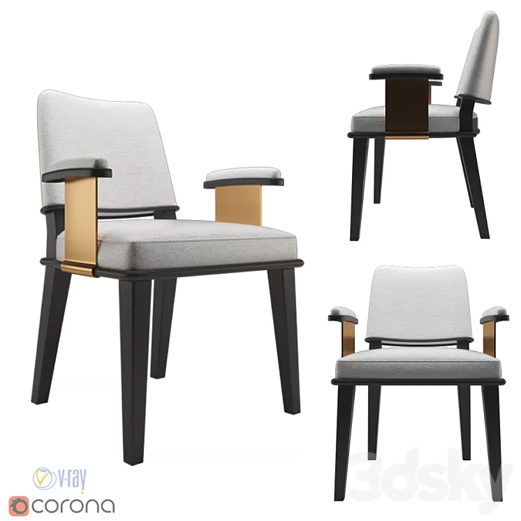 Promemoria Vespertine Chair 3D Model