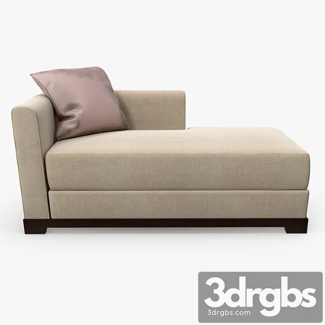 Promemoria Wanda Chaise Lounge 3D Model Free