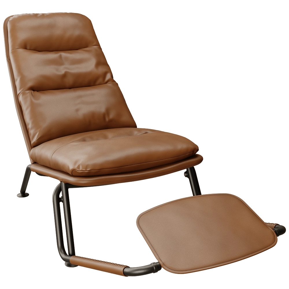 Prostoria - Armchair and chaise Kontrapunkt 3D Model