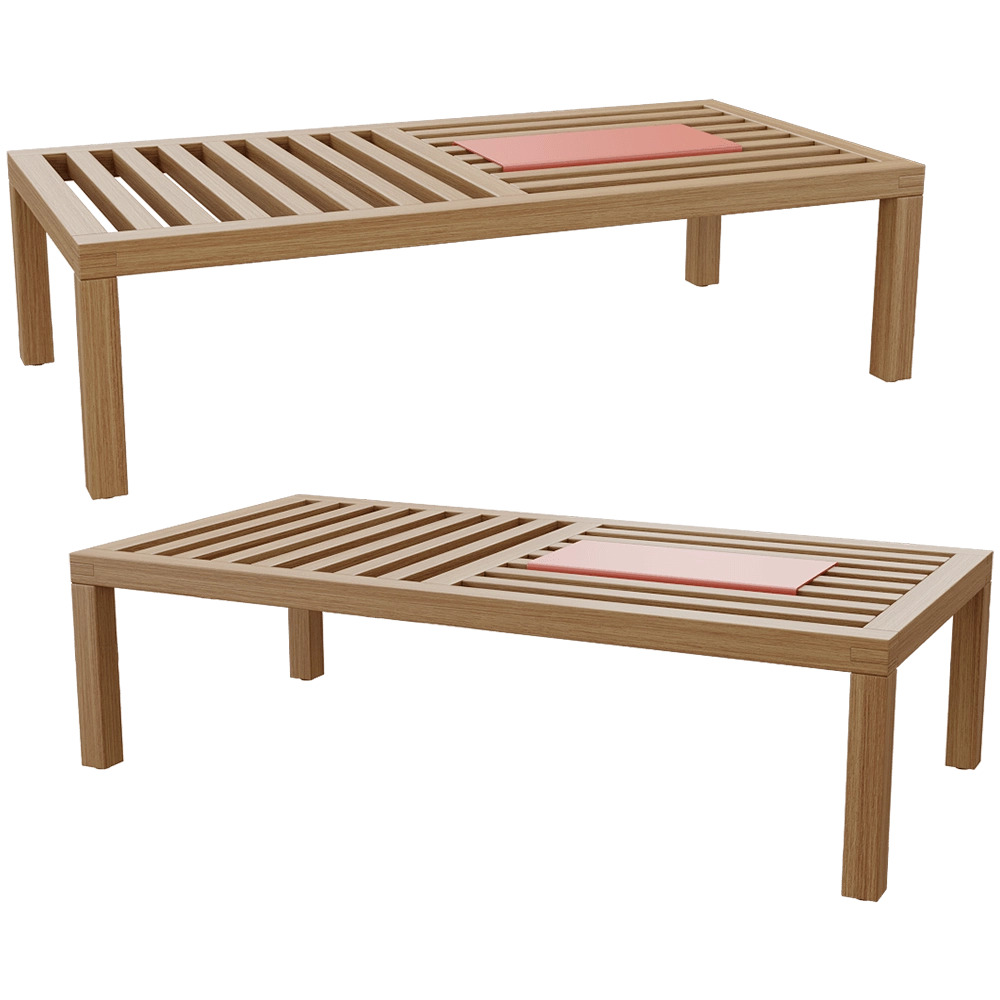 Prostoria - Bench Umomoku 3D Model