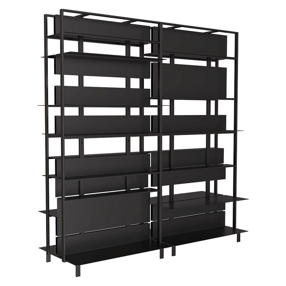 Prostoria - Bookshelf Shtef 1 3D Model