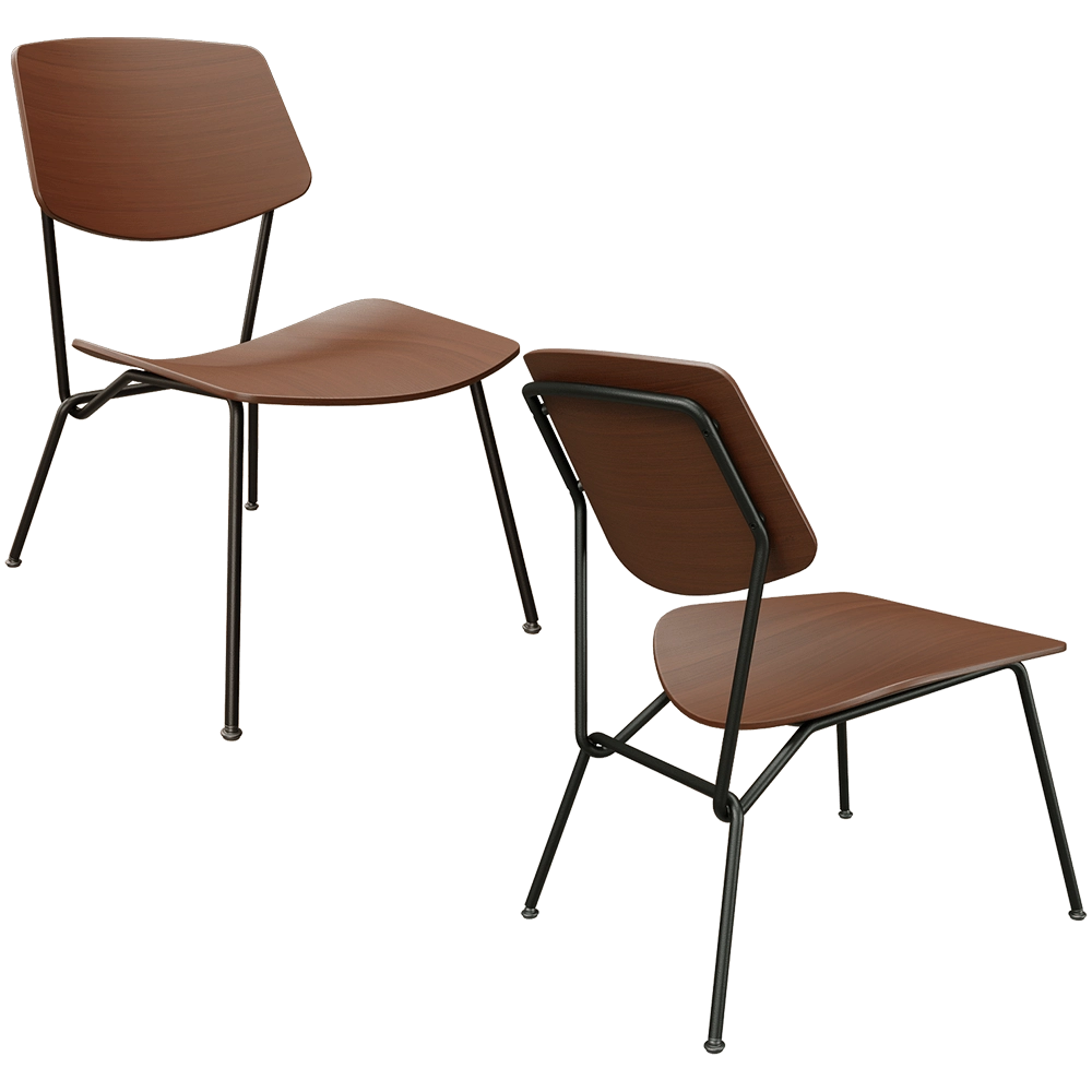 Prostoria - Chair Strain low 2 3D Model
