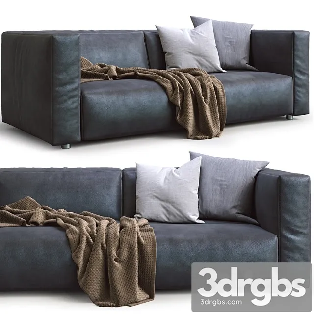 Prostoria leather sofa match 2 3D Model Free