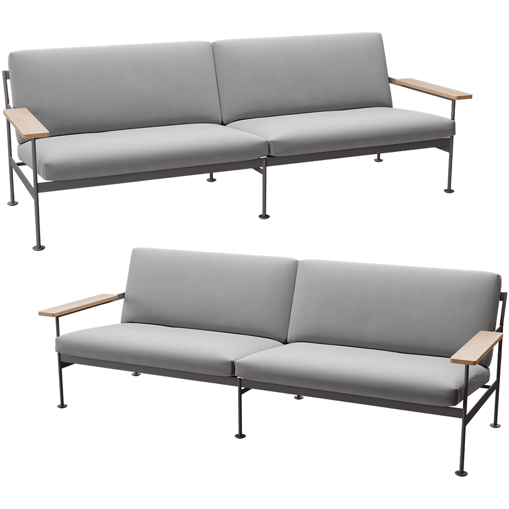 Prostoria - Outdoor sofa Jugo 3D Model