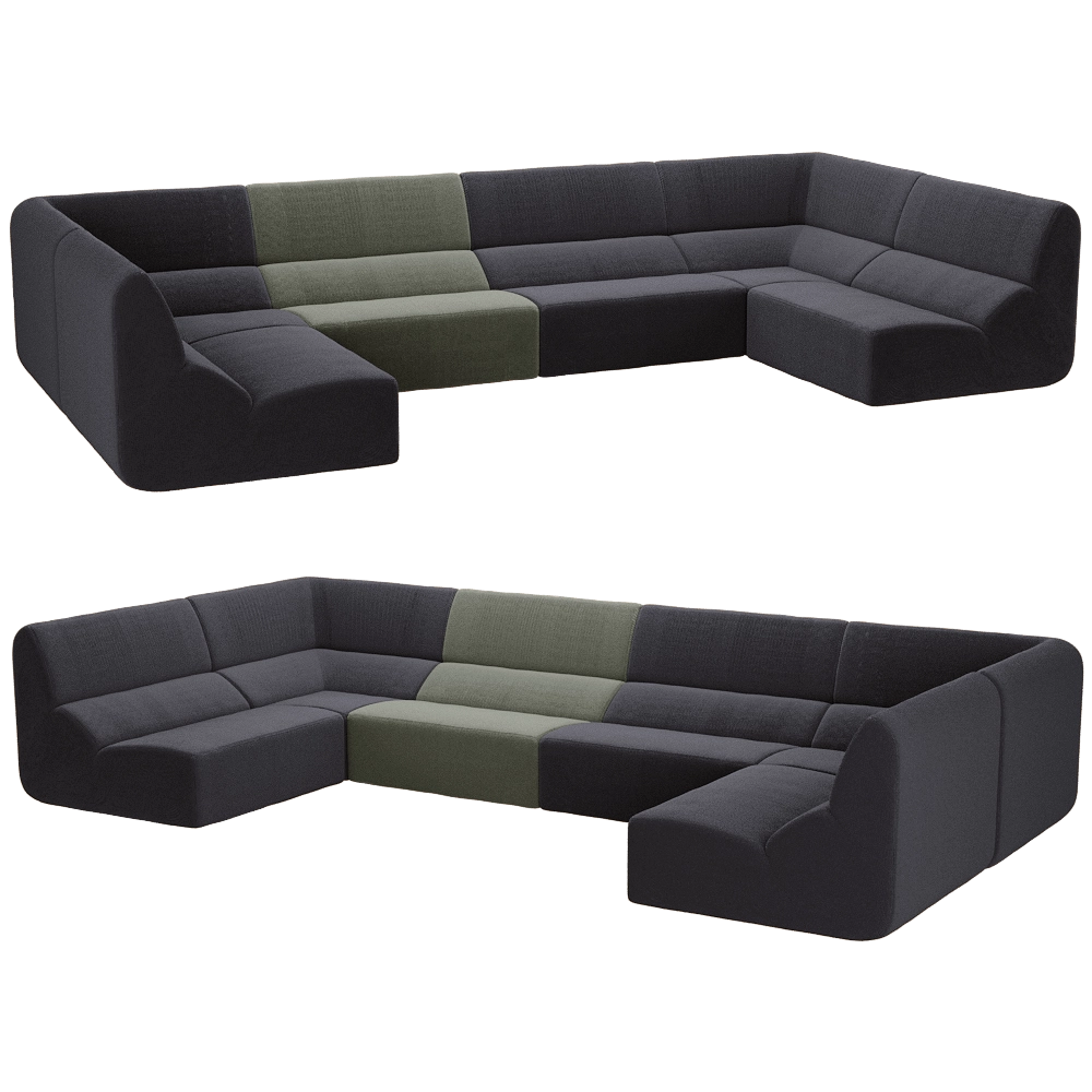 Prostoria - Sofa Layout 3D Model