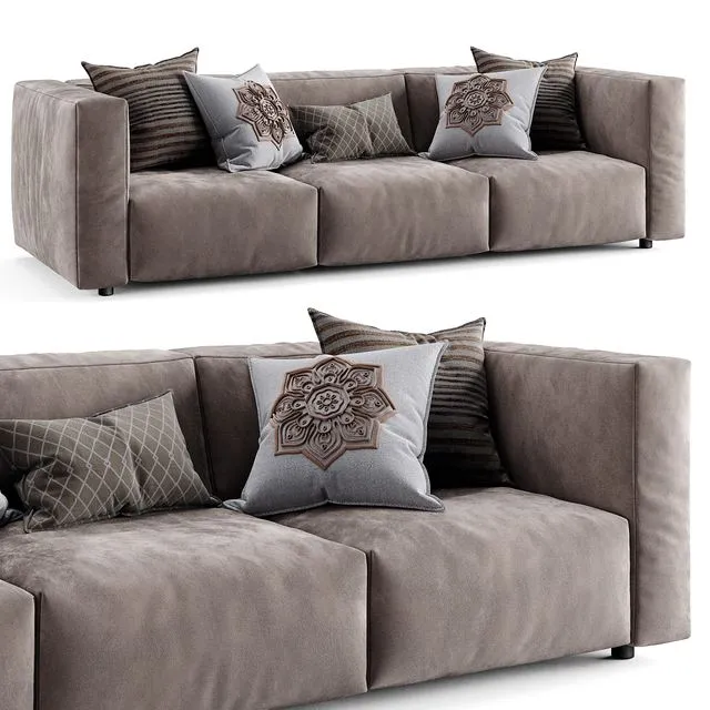 Prostoria Sofa Match 3D Model