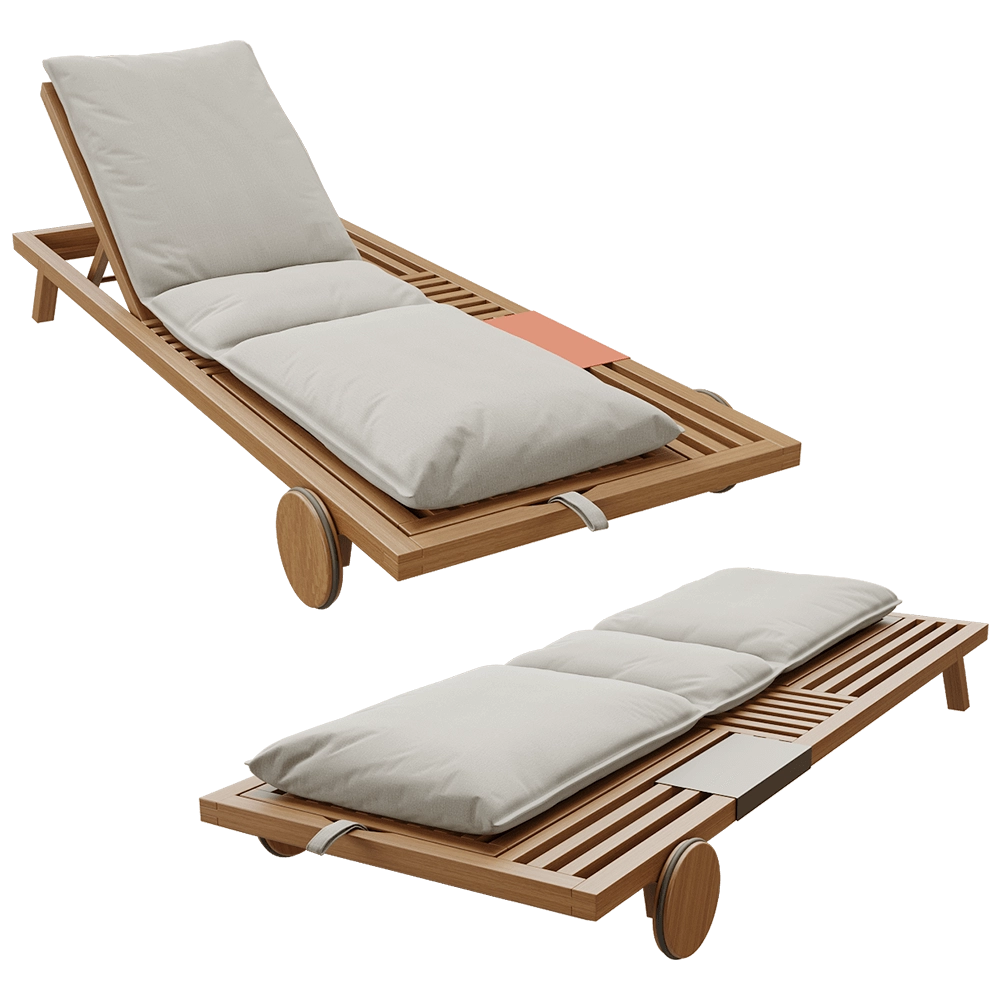 Prostoria - Sunlounger Umomoku 3D Model