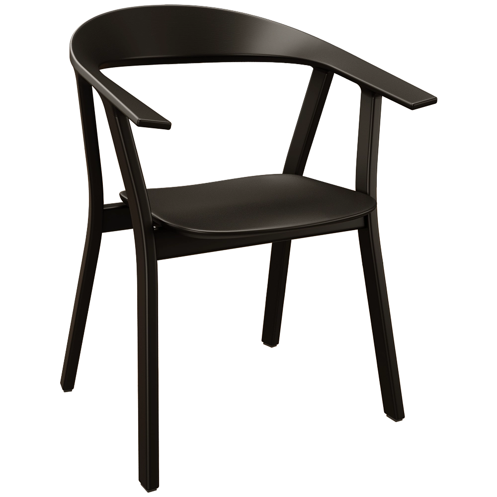 Prostoria - Wood chair Rhomb 3D Model