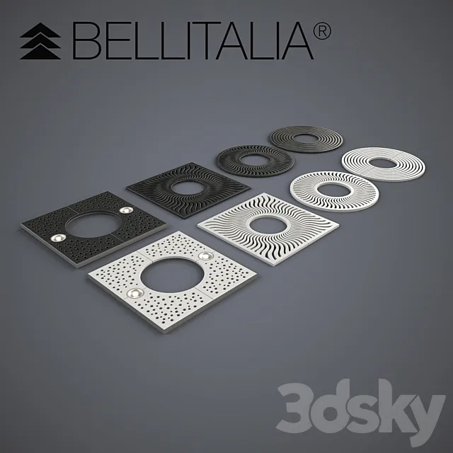 Protective grilles for Bellitalia trees. Free Download