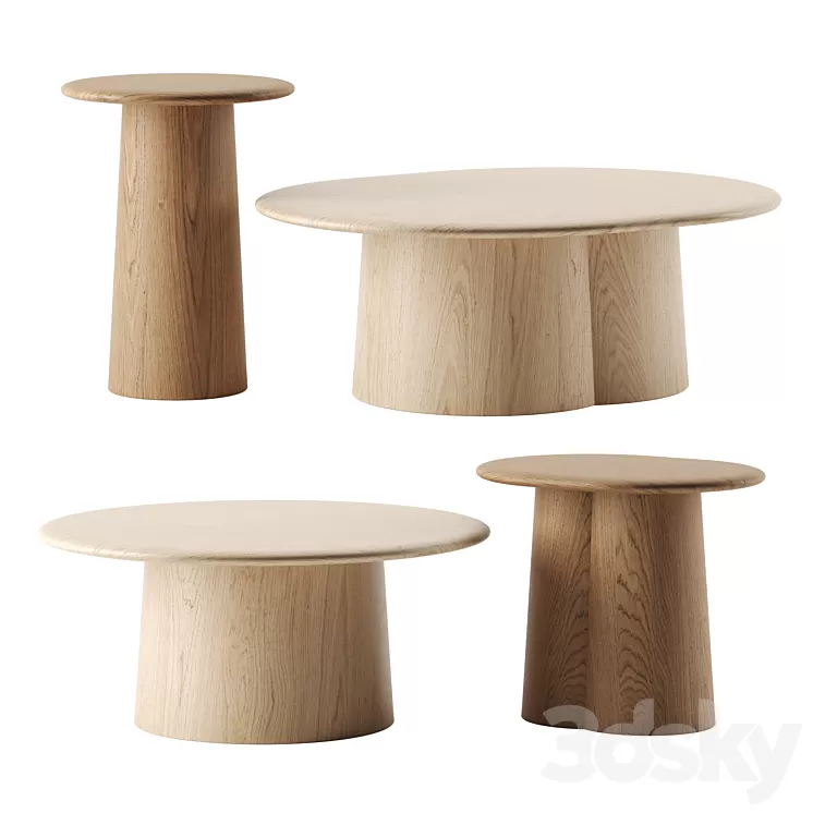 Proto Tables by Plus Halle 3D Model