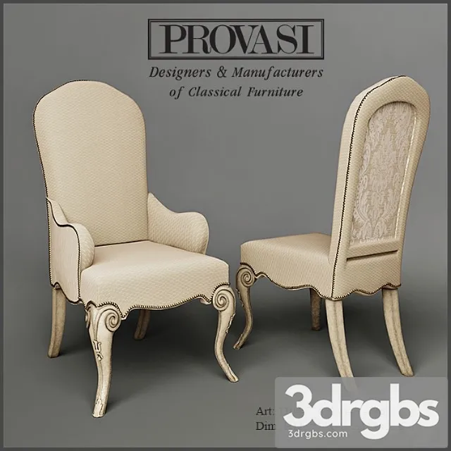 Provasi Chair 1104 726 3D Model Free