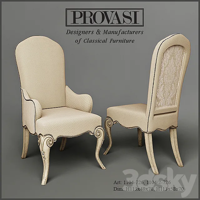 Provasi chair 1104_726 3DModel