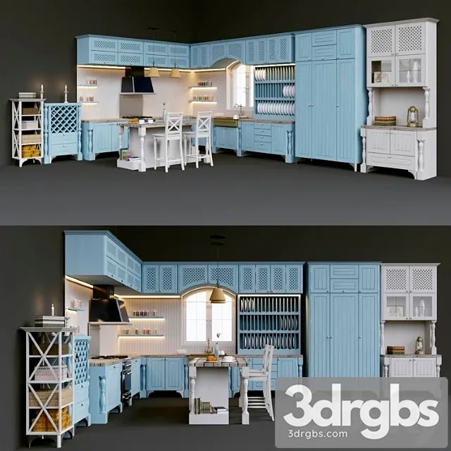 Provencal cuisine 3D Model Free