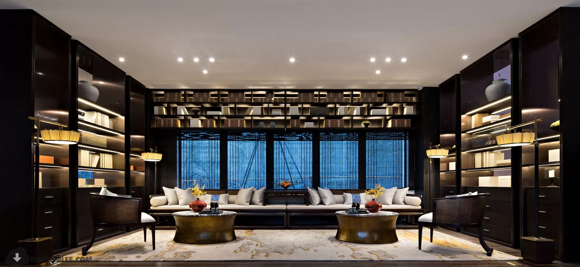 PUBLIC COMMERCE SPACE 3D MODEL - 3D MODELS - 3DSKY FREE MODELS