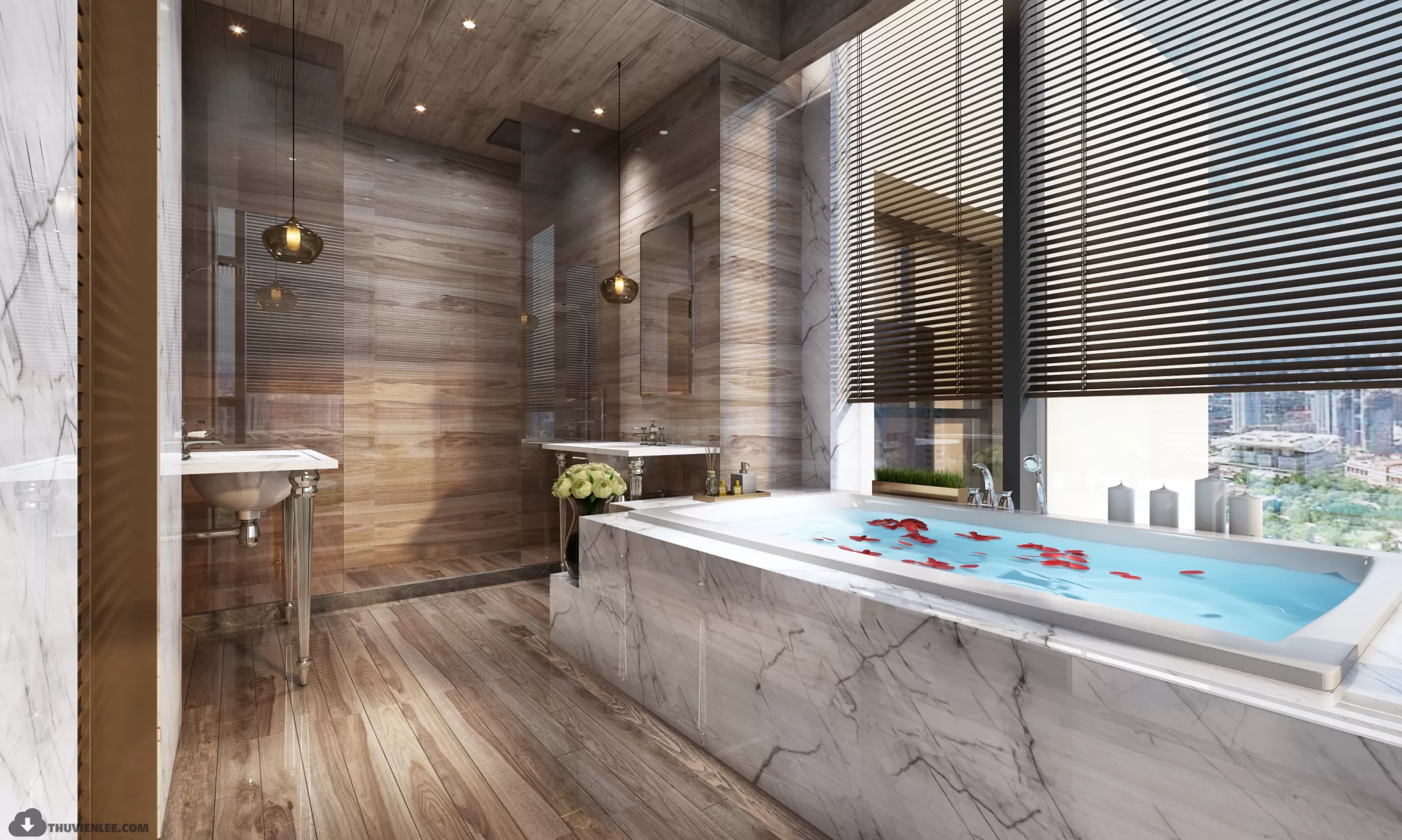 PUBLIC COMMERCE SPACE 3D MODEL - 3D MODELS - 3DSKY FREE MODELS