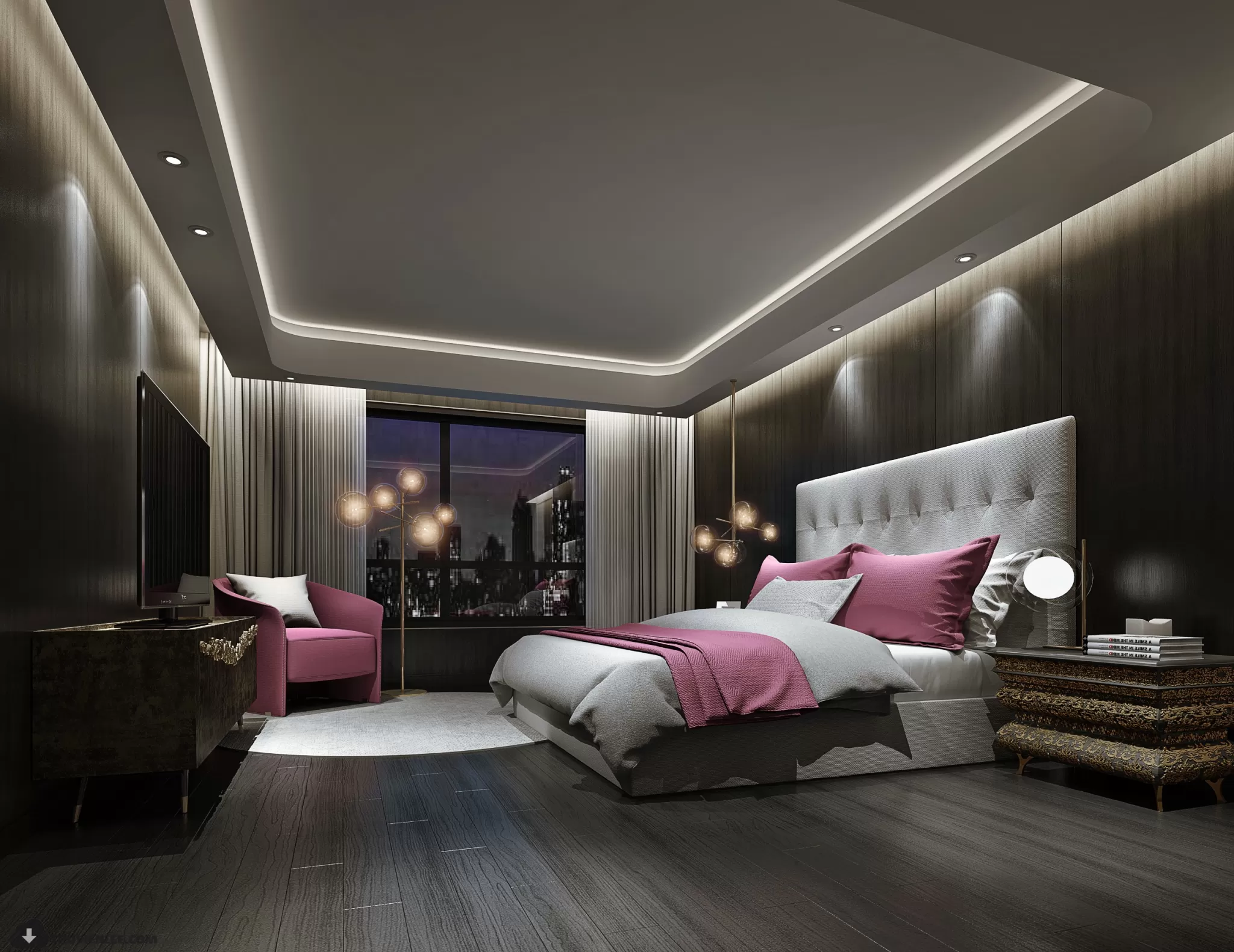 PUBLIC COMMERCE SPACE 3D MODEL - 3D MODELS - 3DSKY FREE MODELS