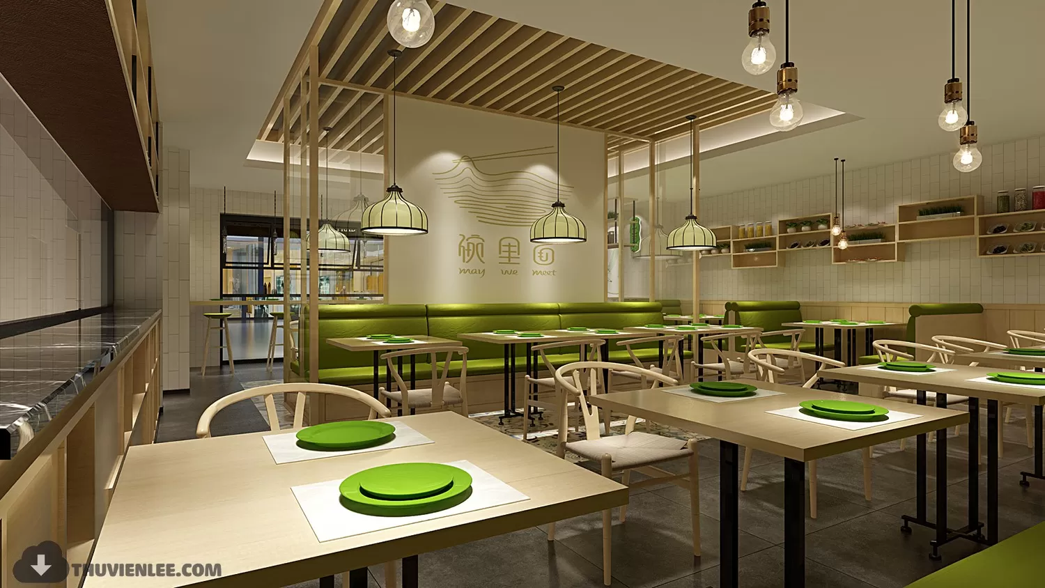 PUBLIC COMMERCE SPACE 3D MODEL - 3D MODELS - 3DSKY FREE MODELS