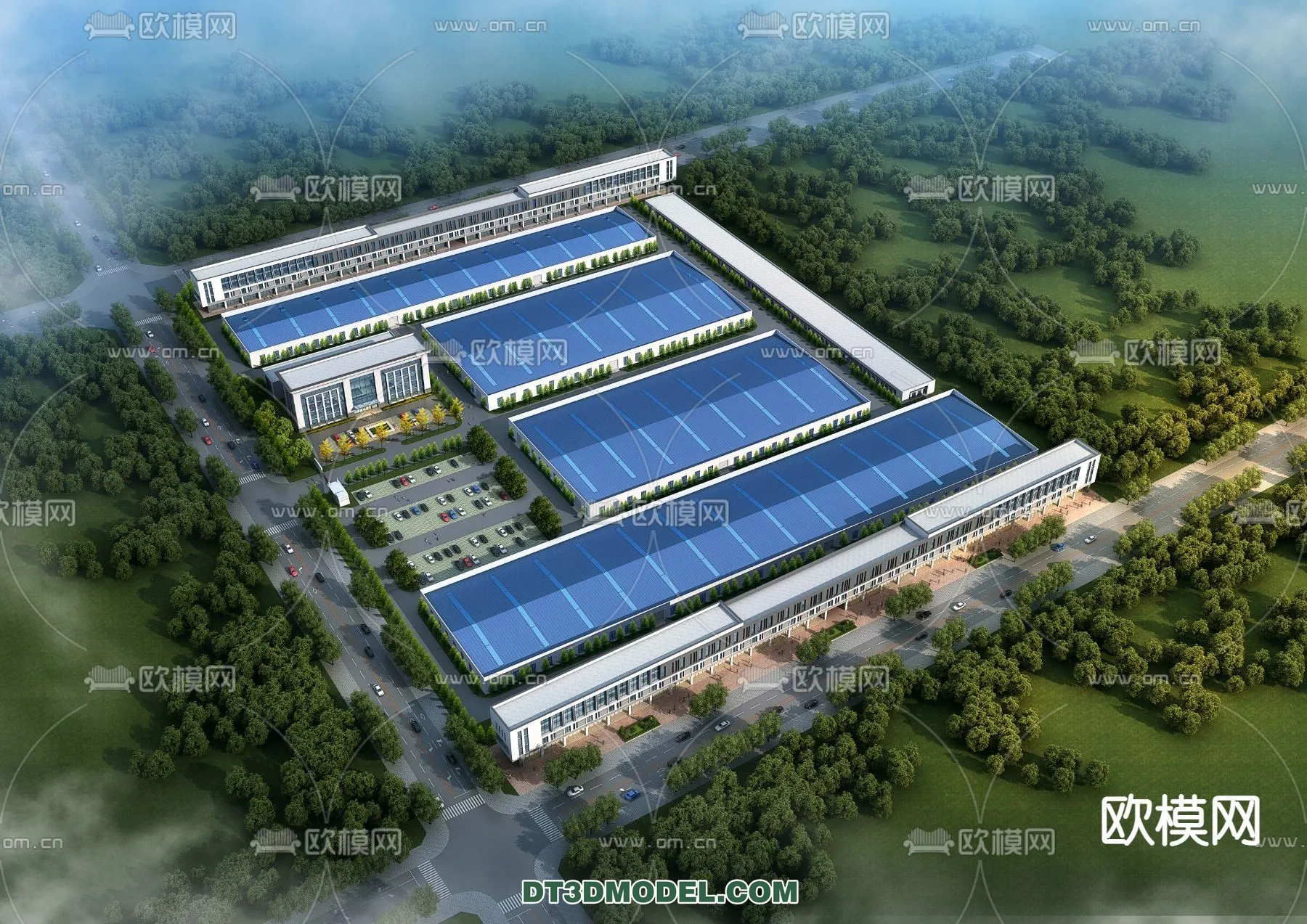 PUBLIC COMMERCE SPACE - 3D Model For Interior Design - 2511