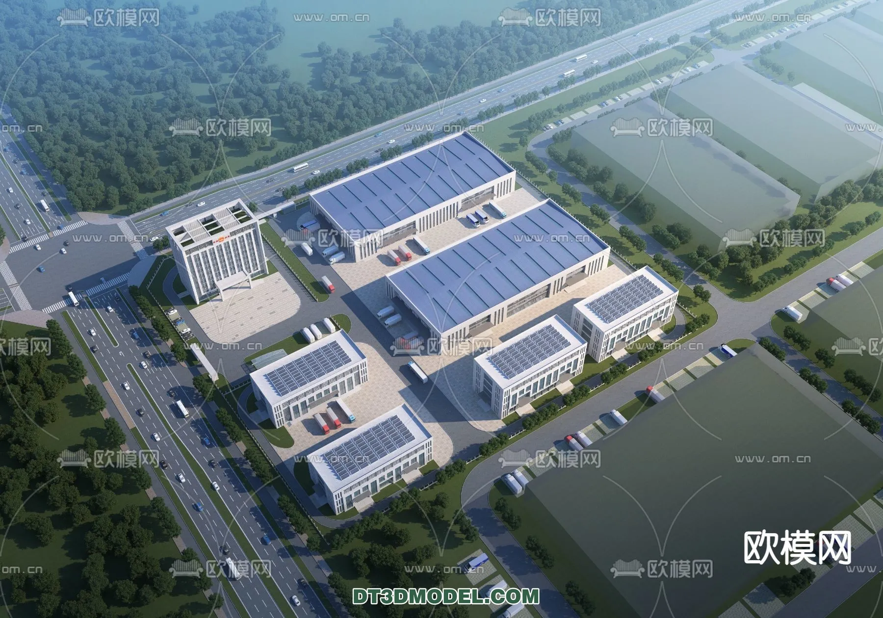 PUBLIC COMMERCE SPACE - 3D Model For Interior Design - 2530