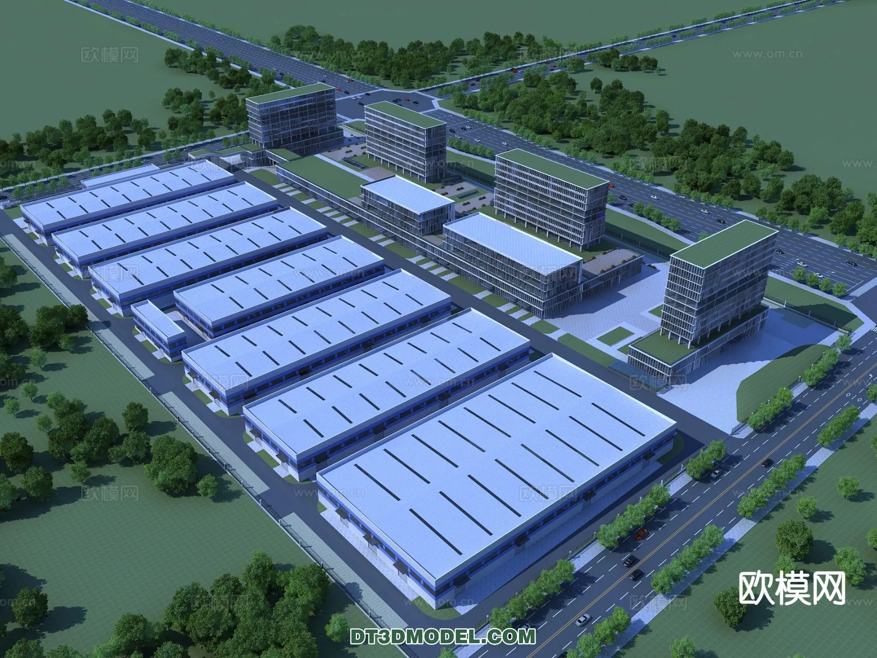 PUBLIC COMMERCE SPACE - 3D Model For Interior Design - 2573