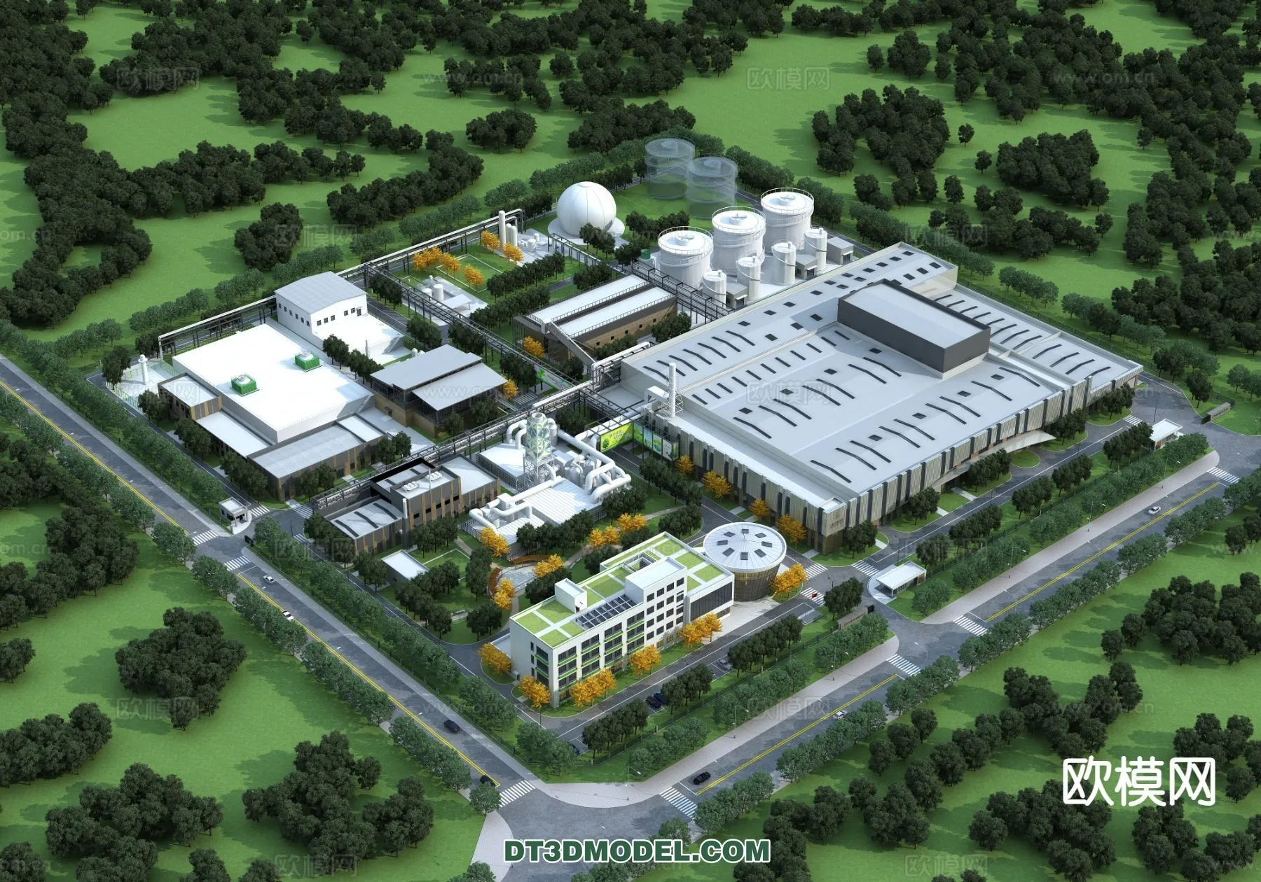 PUBLIC COMMERCE SPACE - 3D Model For Interior Design - 2576