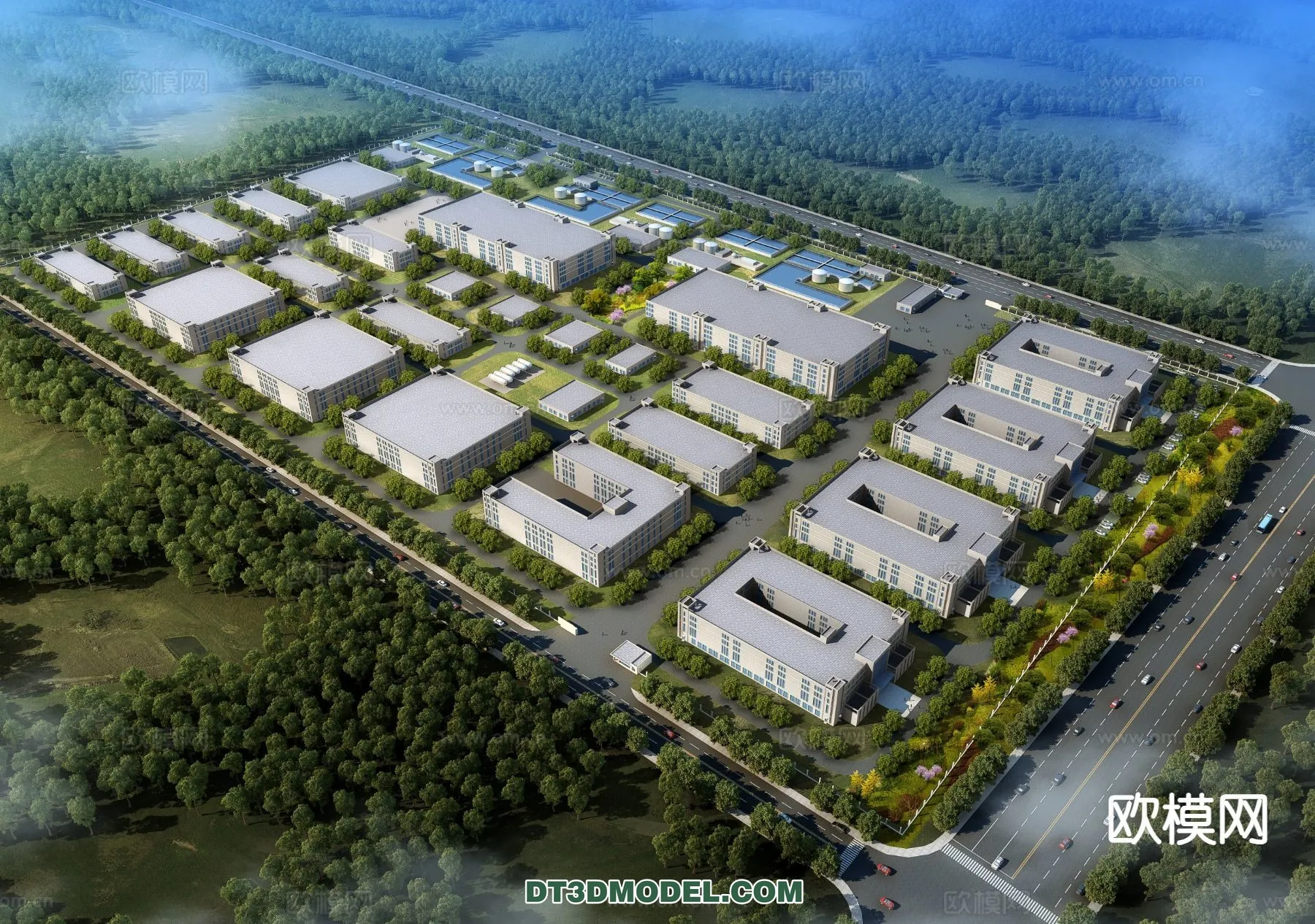 PUBLIC COMMERCE SPACE - 3D Model For Interior Design - 2578