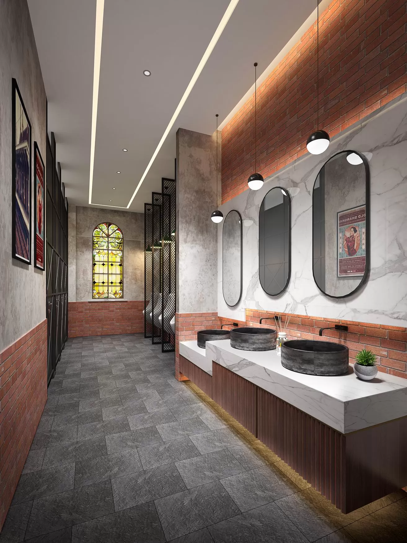 PUBLIC RESTROOM - 1933