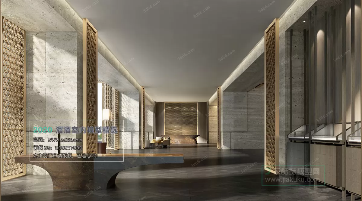 PUBLIC SPACE 3D MODEL - 3D MODELS - 3DSKY FREE MODELS