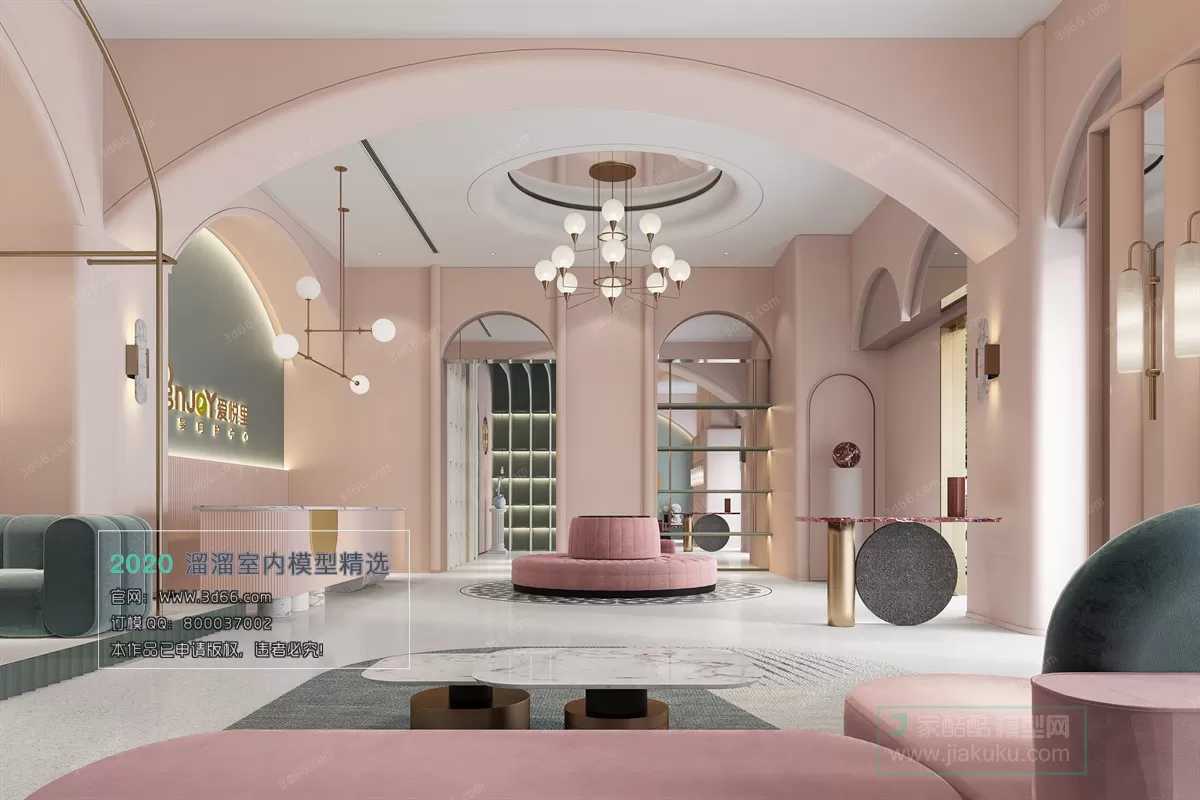 PUBLIC SPACE 3D MODEL - 3D MODELS - 3DSKY FREE MODELS