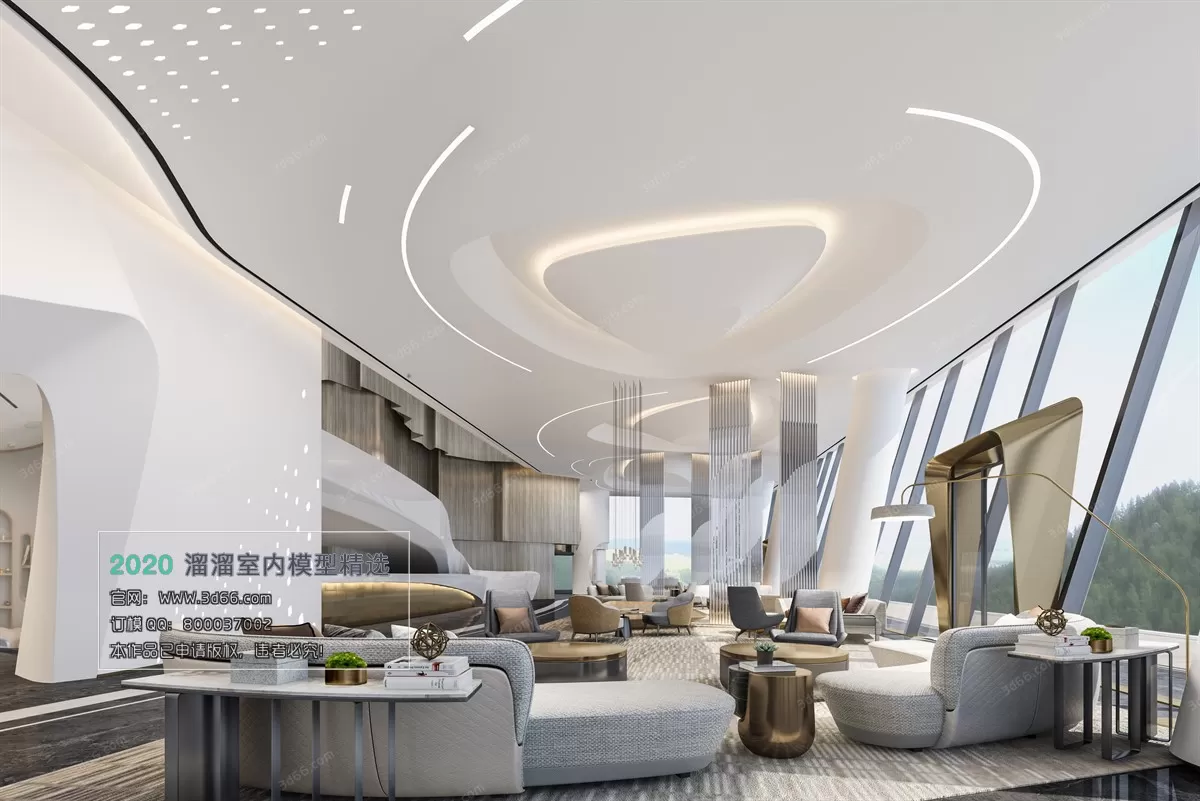 PUBLIC SPACE 3D MODEL - 3D MODELS - 3DSKY FREE MODELS