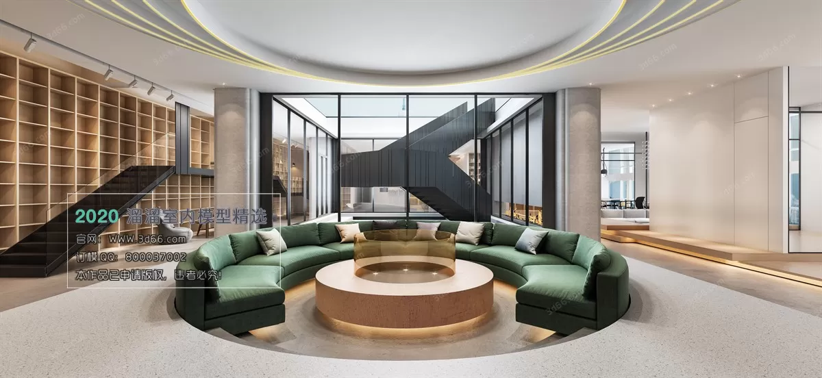 PUBLIC SPACE 3D MODEL - 3D MODELS - 3DSKY FREE MODELS