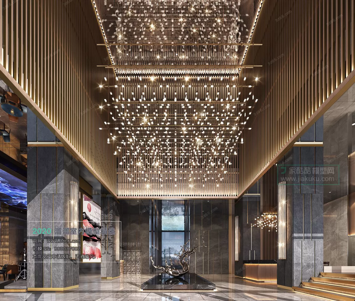 PUBLIC SPACE 3D MODEL - 3D MODELS - 3DSKY FREE MODELS