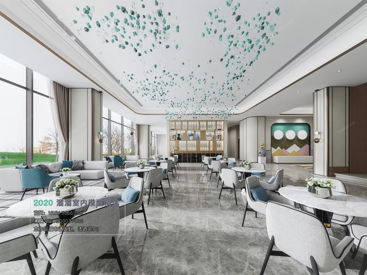 PUBLIC SPACE 3D MODEL - 3D MODELS - 3DSKY FREE MODELS