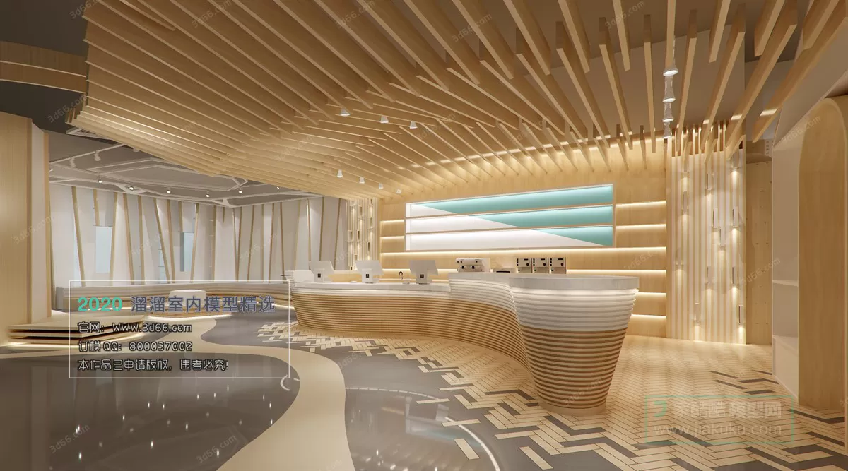 PUBLIC SPACE 3D MODEL - 3D MODELS - 3DSKY FREE MODELS