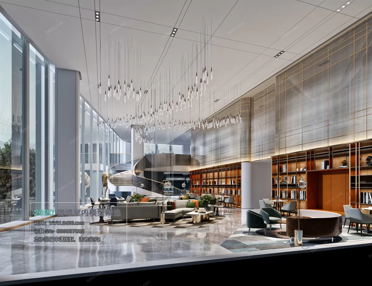 PUBLIC SPACE 3D MODEL - 3D MODELS - 3DSKY FREE MODELS