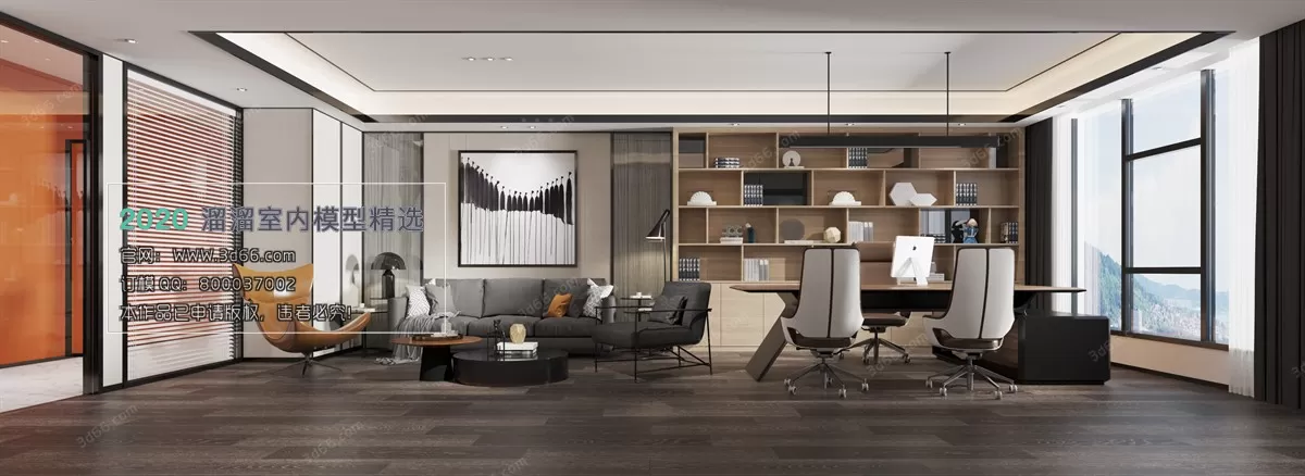 PUBLIC SPACE 3D MODEL - 3D MODELS - 3DSKY FREE MODELS