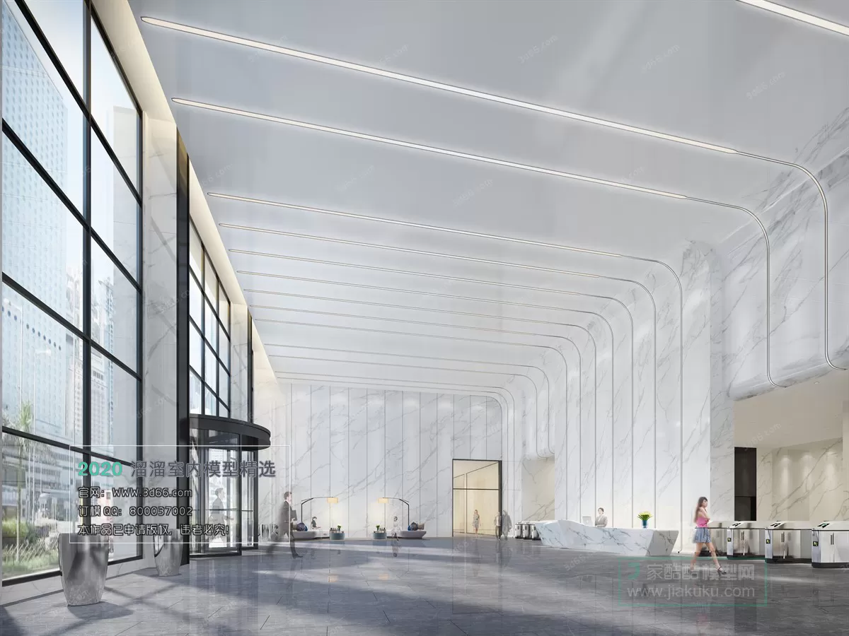 PUBLIC SPACE 3D MODEL - 3D MODELS - 3DSKY FREE MODELS