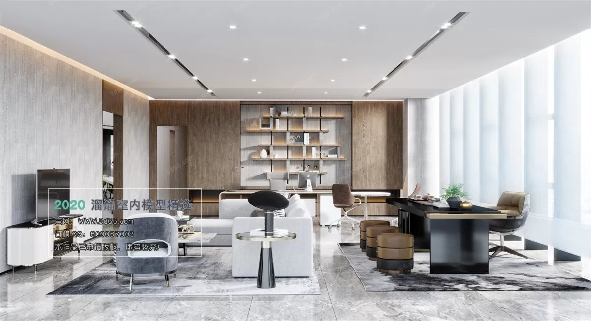 PUBLIC SPACE 3D MODEL - 3D MODELS - 3DSKY FREE MODELS