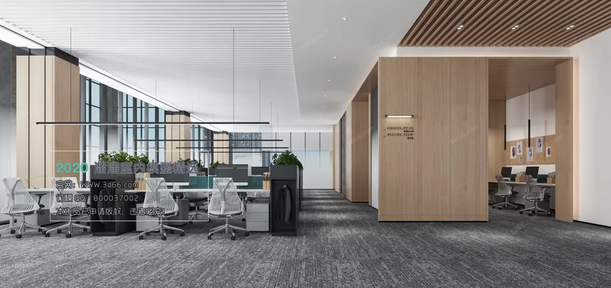 PUBLIC SPACE 3D MODEL - 3D MODELS - 3DSKY FREE MODELS