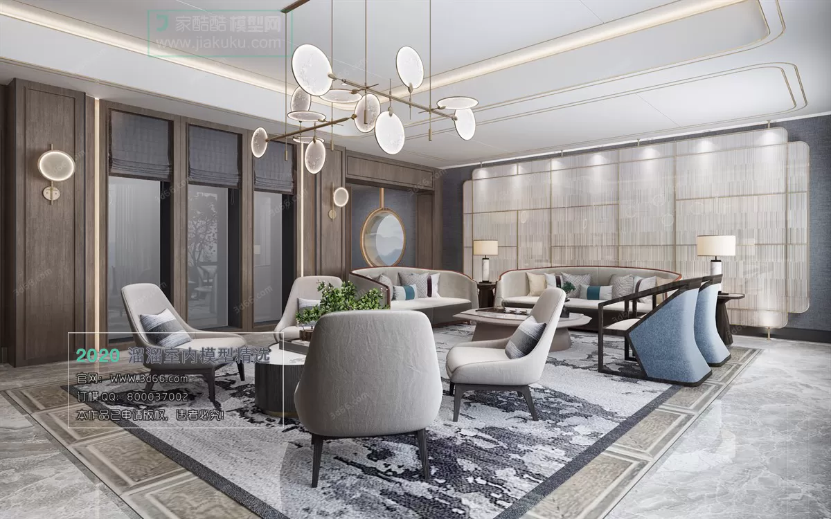 PUBLIC SPACE 3D MODEL - 3D MODELS - 3DSKY FREE MODELS