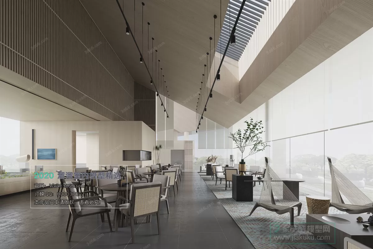 PUBLIC SPACE 3D MODEL - 3D MODELS - 3DSKY FREE MODELS