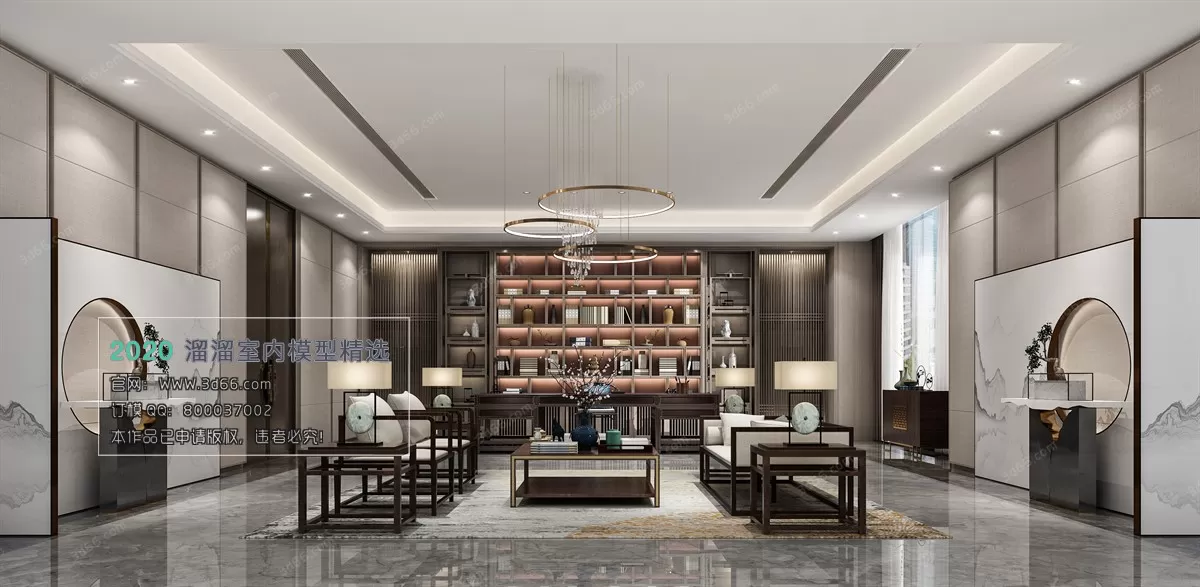 PUBLIC SPACE 3D MODEL - 3D MODELS - 3DSKY FREE MODELS