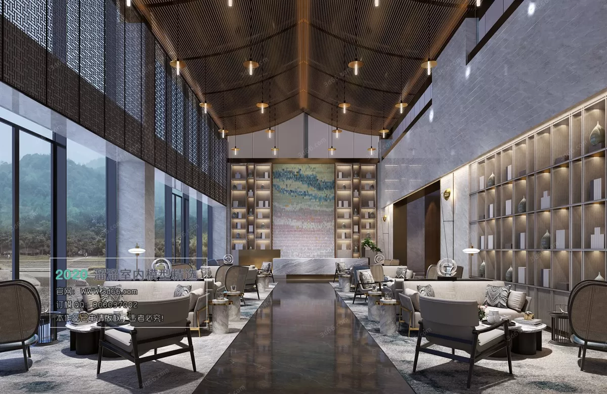 PUBLIC SPACE 3D MODEL - 3D MODELS - 3DSKY FREE MODELS