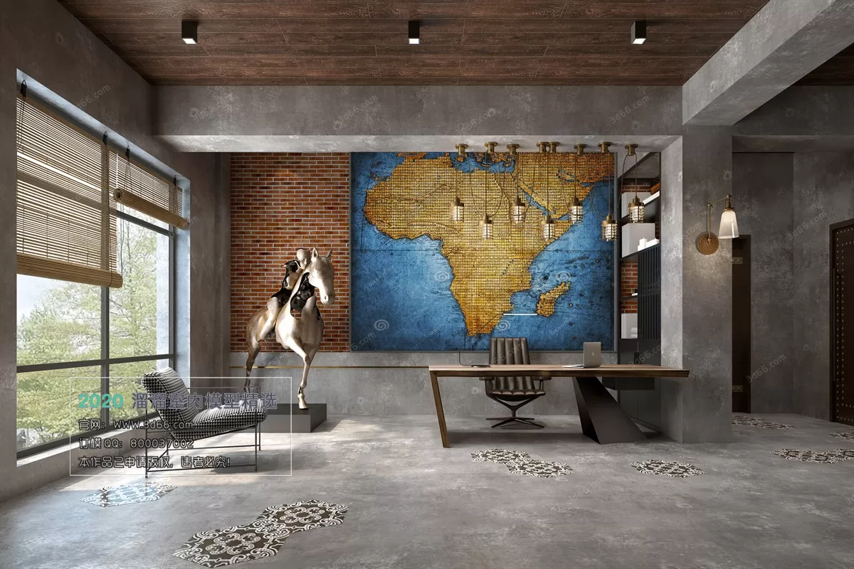 PUBLIC SPACE 3D MODEL - 3D MODELS - 3DSKY FREE MODELS