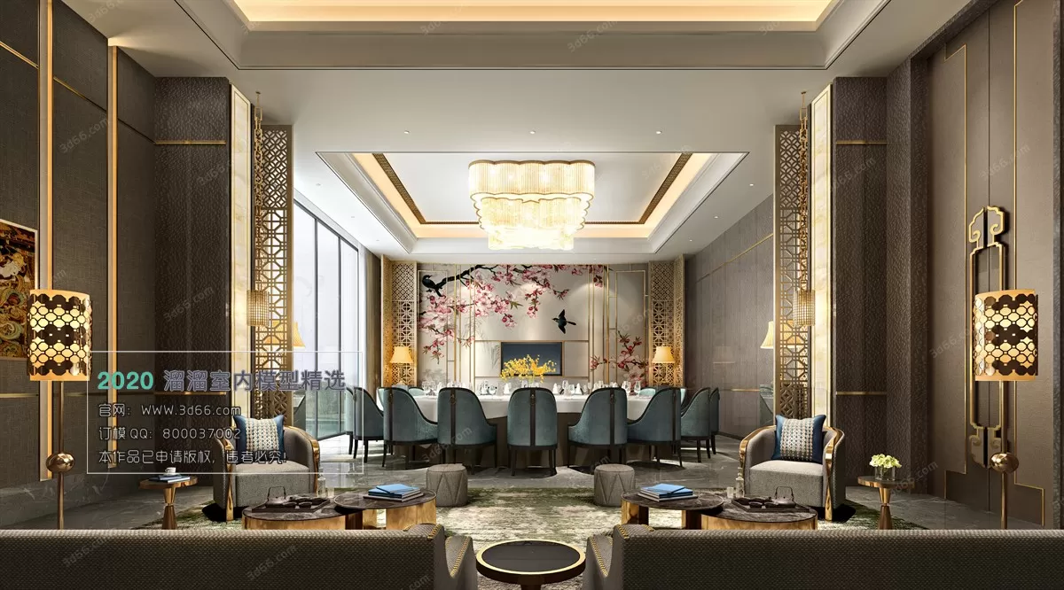 PUBLIC SPACE 3D MODEL - 3D MODELS - 3DSKY FREE MODELS