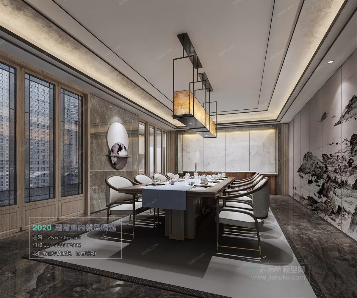 PUBLIC SPACE 3D MODEL - 3D MODELS - 3DSKY FREE MODELS