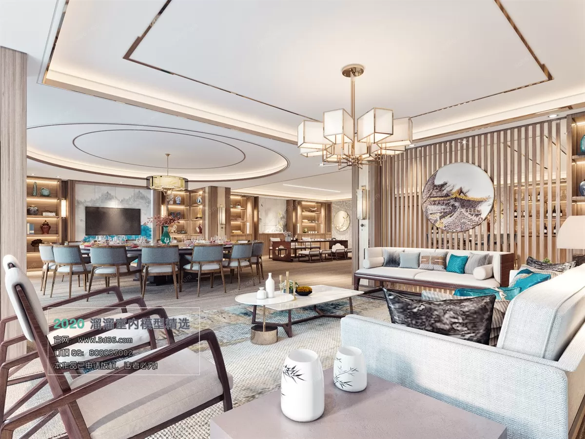 PUBLIC SPACE 3D MODEL - 3D MODELS - 3DSKY FREE MODELS