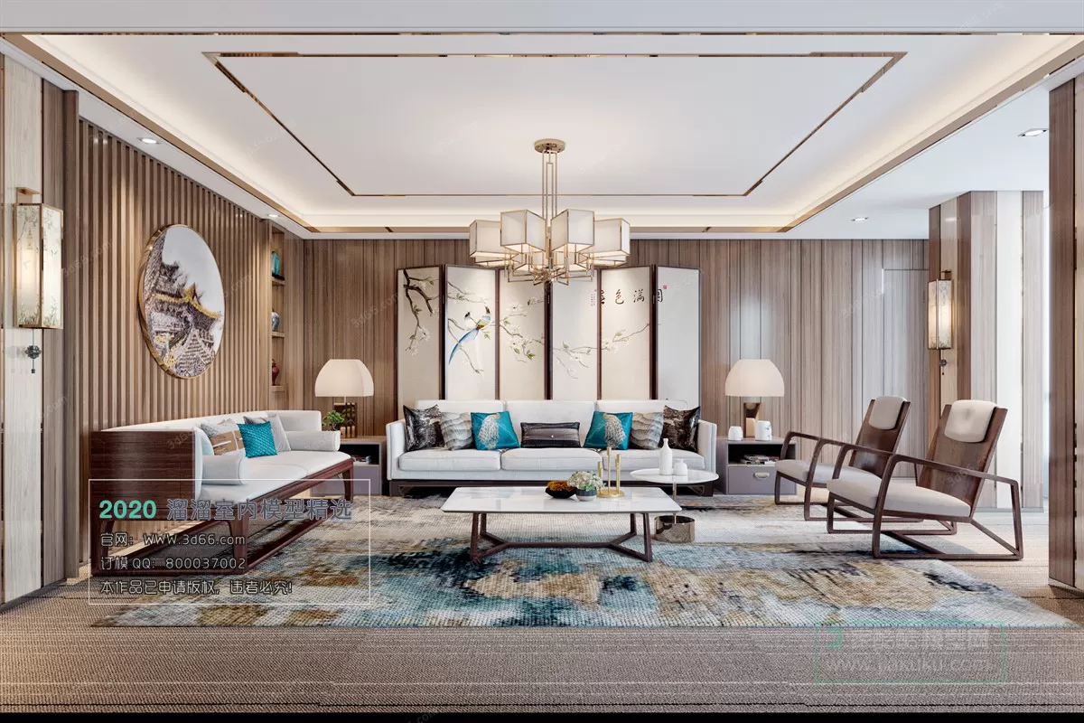 PUBLIC SPACE 3D MODEL - 3D MODELS - 3DSKY FREE MODELS