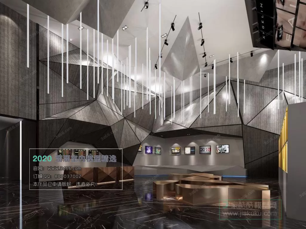 PUBLIC SPACE 3D MODEL - 3D MODELS - 3DSKY FREE MODELS